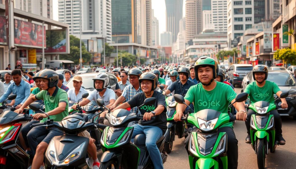 Gojek Uji Coba Motor Listrik di Jakarta