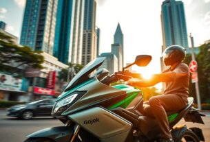 Gojek Uji Coba Motor Listrik di Jakarta