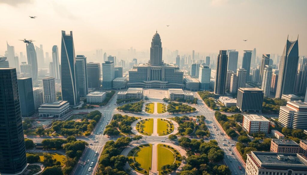 Ibu Kota Baru Berkembang dengan AI