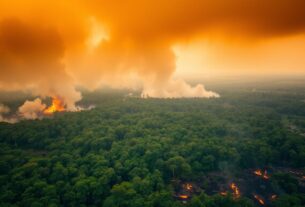 Kebakaran Hutan di Kalimantan Tengah Masih Meluas