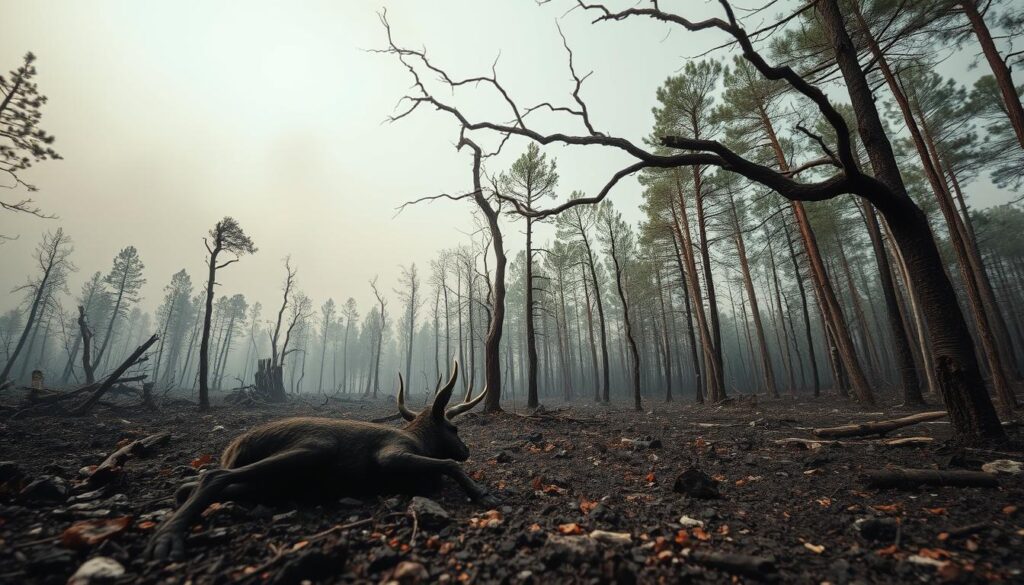 Kerusakan Ekosistem Akibat Kebakaran Hutan