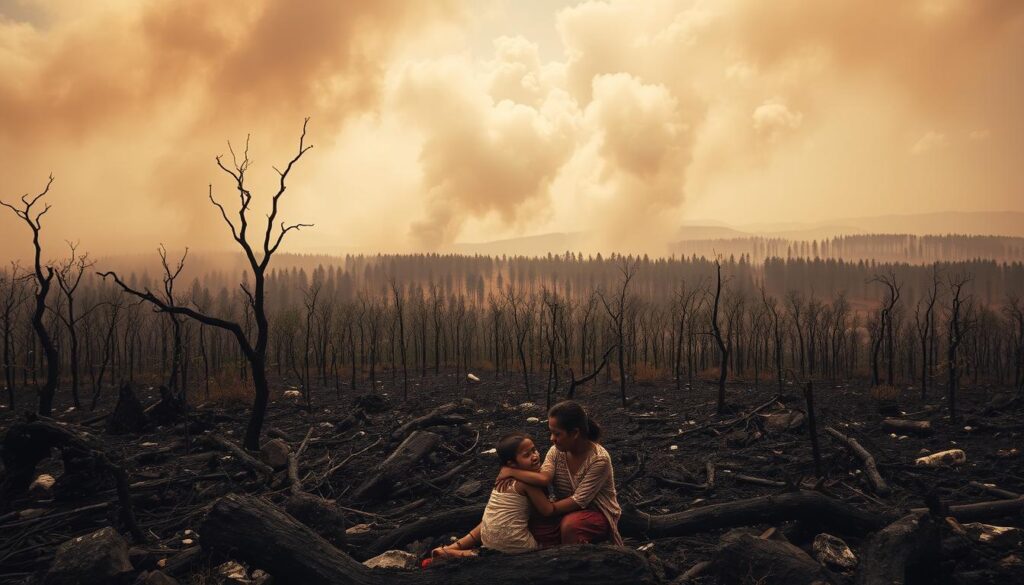dampak kebakaran hutan