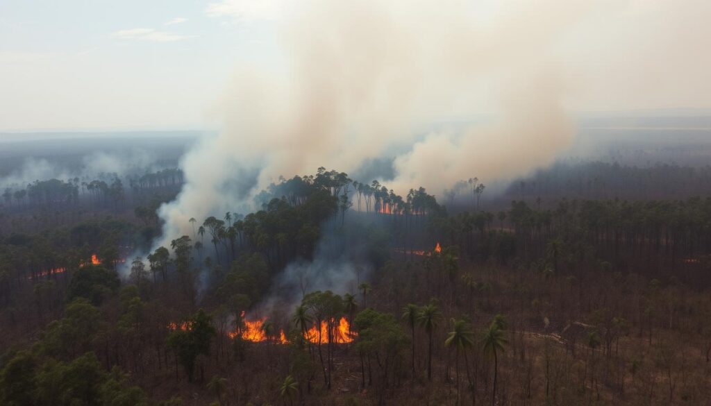 kebakaran hutan terbesar di Kalimantan Tengah