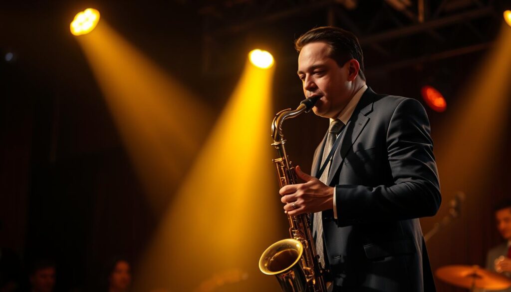 penampilan musisi jazz